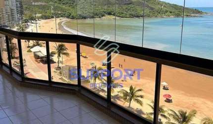 Magnífico Apartamento à Beira-Mar na Praia do Morro, Guarapari - 4 Suítes e Vista Deslumbrante