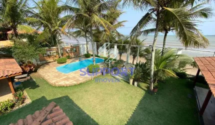Viva a Experiência Pé na Areia: Duas Casas Rústicas na Praia de Santa Mônica, Guarapari-ES, com a S
