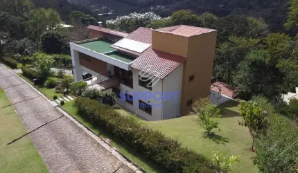 Exuberante Casa Residencial de Alto Padrão em Condomínio Fechado - Domingos Martins-ES - Support Co
