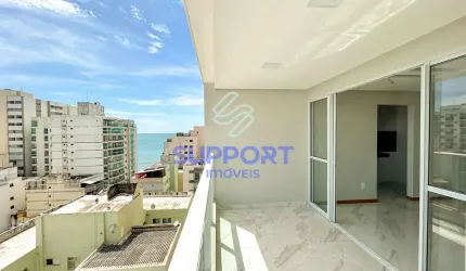 Apartamento 2 quartos na Praia do Morro com vista para o mar e lazer completo