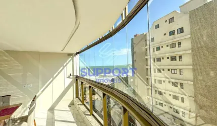 Apartamento 3 quartos na Praia do Morro, moderno e com vista para o mar