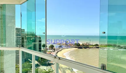 Cobertura 4 quartos no Centro de Guarapari, decorada e com vista para o mar