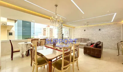 Apartamento 4 quartos na Praia do Morro em Guarapari com 2 suítes, varanda gourmet, completo e fino