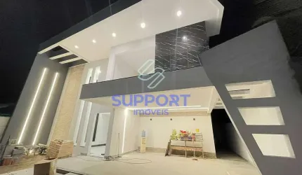 Casa 3 quartos no Meaípe com piscina, varanda, área gourmet e excelente acabamento e localização