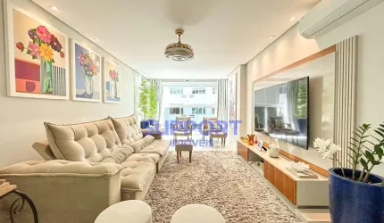 Apartamento 3 quartos no Centro de Guarapari amplo, decorado, andar alto e quadra do mar