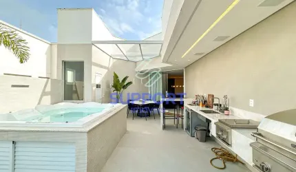 Cobertura 3 suítes na Praia do Morro em Guarapari decorada, vista para o mar e lazer exclusivo