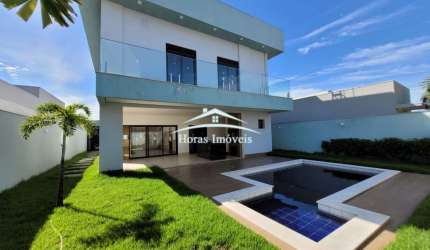 Casa de luxo para locação em condomínio exclusivo em Cuiabá-MT - 4 quartos, 4 suítes e 352m² de área.