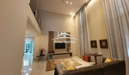 Casa de alto padrão em condomínio para locação em Cuiabá-MT, Belvedere 1 - Jardim Imperial: 3 quartos, 3 suítes, 2 salas, 4 banheiros, 4 vagas, 264m².