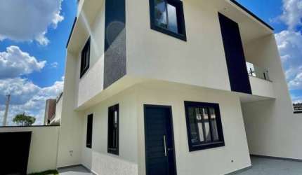 Casa com 3 quartos à venda na Rua Professora Ernestina de Macedo Souza, 1263, Afonso Pena, São José dos Pinhais, 100 m2 por R$ 660.000