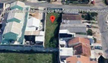 Terreno à venda, 511 m² por R$ 720.000,00 - Pinheirinho - Curitiba/PR