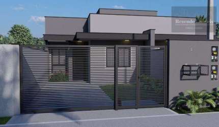Casa com 3 dormitórios à venda, 85 m² por R$ 420.000,00 - Nações - Fazenda Rio Grande/PR