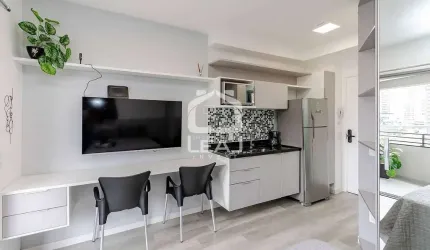 Studio para venda ( R$ 550.000,00 )  e locação ( R$ 4.225,00 ), 1 dormitório, Jardim das Acácias, S