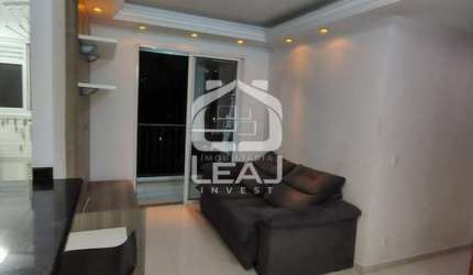 Apartamento semi mobiliado para locação, 48m², Parque Rebouças, 2 Dormitórios, 1 Vaga - R$ 2.974,70