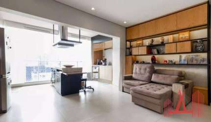 Apartamento Duplex com 1 dormitório, 89 m² - venda por R$ 1.590.000,00 ou aluguel por R$ 10.817,00/mês - Moema - São Paulo/SP