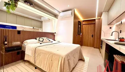 Apartamento Studio MOBILIADO para Locação 1 dormitório, com 24 m² - Consolação