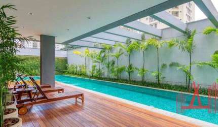 Studio com 1 dormitório à venda, 45 m² - Moema - São Paulo/SP