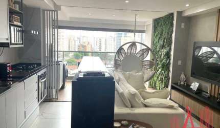 Apartamento com 2 dormitórios à venda, 72 m² por R$ 1.350.000,00 - Mirandópolis - São Paulo/SP