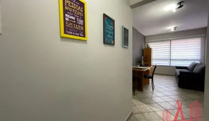Apartamento MOBILIADO para Locação com 1 dormitório, 1 vaga de garagem, com 48 m² - Bela Vista