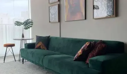 Studio com 1 dormitório para alugar, 45 m² por R$ 7.020,20/mês - Moema - São Paulo/SP