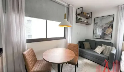 Studio com 1 dormitório para alugar, 29 m² por R$ 3.598,28/mês - Vila Clementino - São Paulo/SP