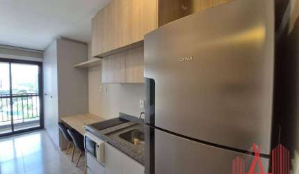 Apartamento Studio MOBILIADO para Locação com 1 dormitório, com 26 m² - Pinheiros