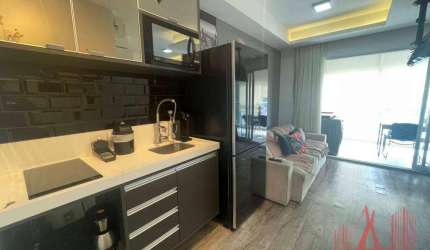 Apartamento Studio MOBILIADO para Locação com 1 dormitório, 1 vaga de garagem, com 35 m² - Consolação