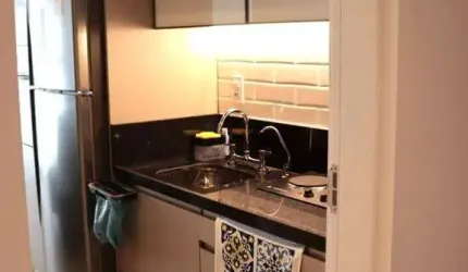 Apartamento Studio MOBILIADO para Locação com 1 dormitório, com 26 m² - Vila Clementino
