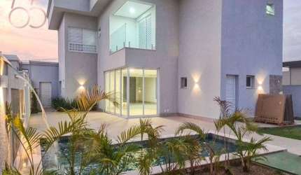 Sobrado no Condominio Florais do Valle com 3 dormitórios à venda, 281 m² por R$ 3.100.000 - Ribeirã