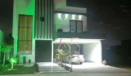 Sobrado no Condomínio Florais da Mata com 3 dormitórios à venda, 220 m² por R$ 1.980.000 - Mirante d
