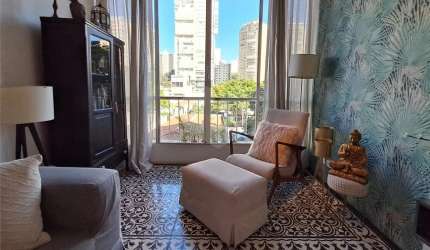 Apartamento à venda | 90 m² | 2 dormitórios (1 suíte) | 1 vaga  em Higienópolis!