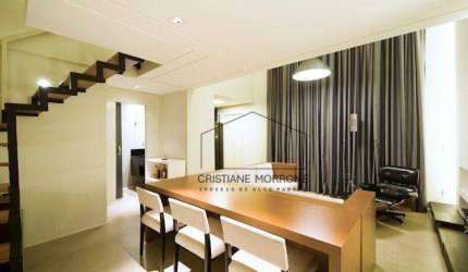 Loft com 1 dormitório à venda, 89 m² por R$ 1.480.000,00 - Vila Suzana - São Paulo/SP