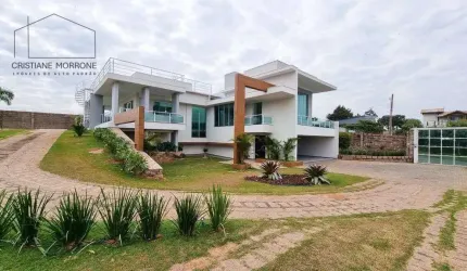 Casa com 4 dormitórios à venda, 600 m² por R$ 3.200.000,00 - Condomínio Terras de Itaici - Indaiatuba/SP