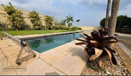 Casa com 4 dormitórios para alugar, 460 m² por R$ 22.721/mês - Condomínio Villa Lombarda - Valinhos/SP