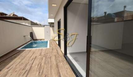 CASA TERREA COM TRÊS SUITES A VENDA NO BAIRRO PARQUE BRASIL 500- COND. ROYAL GARDEN - PAULÍNIA SP