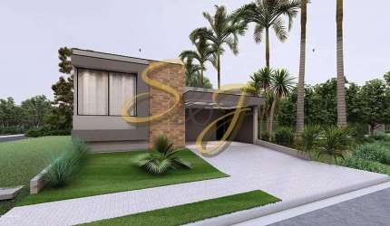 CASA TERREA COM TRÊS SUITES A VENDA NO PARQUE BRASIL 500- COND. SANTORINI - PAULÍNIA SP