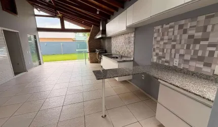 Casa em Condomínio para Locação em Paulínia, Parque Brasil 500, 3 dormitórios, 3 suítes, 5 banheiros, 4 vagas