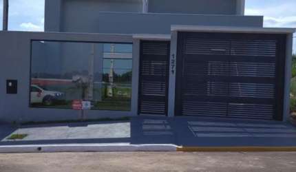 Casa Nova para Venda em Umuarama, Jardim Português Próximo ao Mercado Atacadão, 3 dormitórios, 1 suíte, 2 banheiros, 2 vagas