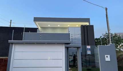 Casa Nova para Venda em Umuarama, Parque Melhoramentos, 3 dormitórios, 1 suíte, 2 banheiros, 2 vagas