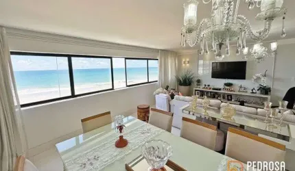 Apartamento com 164 m2 - 3 Suítes - Areia Preta - Oasis - Beira mar - 2 vagas - Financiavel