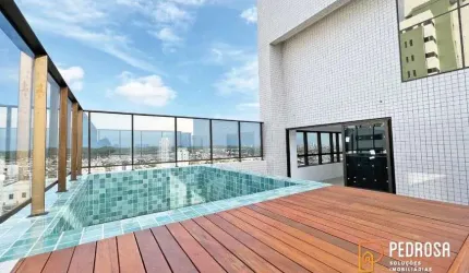 Cobertura Duplex 200 m2 - 3 Suítes - Lagoa Nova - Piscina e Área Gourmet - Vista Perfeita