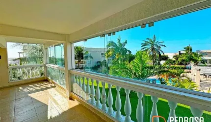 Apartamento com 103 m2 - 2 quartos - Porto Brasil Pirangi - Vista mar - Sombra - 1 vaga - Financ.