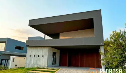 Casa Térrea no Alphaville Catuana - 225m2 - 3 suítes - 4 vagas - Área Gourmet com piscina
