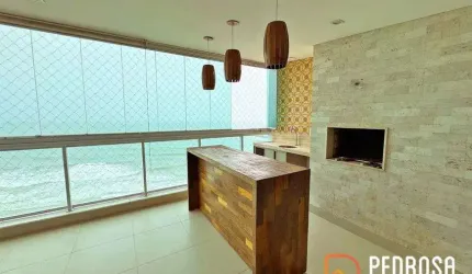 Apartamento com 282 m2 - 4 suítes (uma master) - Infinity Areia Preta - 4 vagas - Vista Mar - Finac