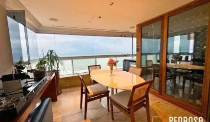 Apto com 180 m2 - 3 suítes - Mobiliado - Porto Salinas - Vista Mar Areia Preta - 3 vagas - Financi.