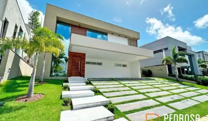 Casa duplex com 435 m2 - 5 suítes - Flora Boulevard - Recém entregue - Área Gourmet - Financiavel