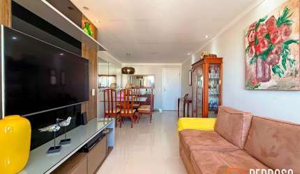 Apartamento em Nova Parnamirim com 75m2 - 3 quartos (1 suíte)- Andar alto - 2 vagas