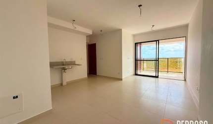 Apto com 79 m2 - 3 quartos (1 suíte) - Reserva Capim Macio - 2 vagas - Nunca Habitado - Financiável