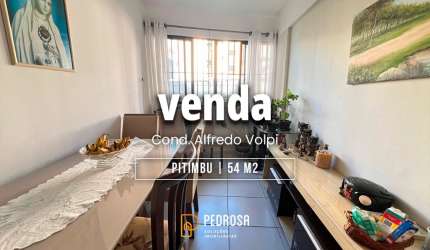 Apto térreo com 55 m2 | 2 quartos (1 suíte) | 1 vaga coberta | Pitimbu Natal/RN