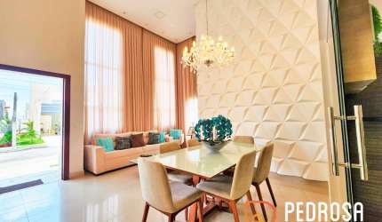 Casa no Condomínio Green Club III - 3 suítes - 208 m² - Dep. completa - 4 vagas