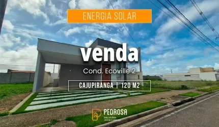 Venda Casa no Ecoville 2, Quadra Q-65 localizado no bairro Cajupiranga, em Parnamirim/RN R$ 520 mil